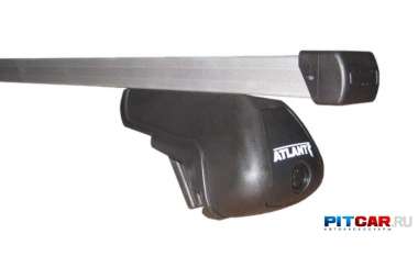 Багажник для Mitsubishi Pajero SPORT (1998-2008) с прямоугольным профилем, Atlant