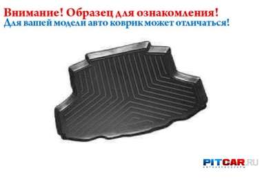 Коврик в багажник (полиуретан) для Ford S-Max (2006-), полиуретан, черный, Novline