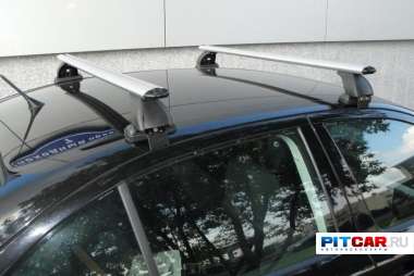 Багажник Peugeot Partner (2008-) ,аэродинамический профиль, 1.3 м., Lux