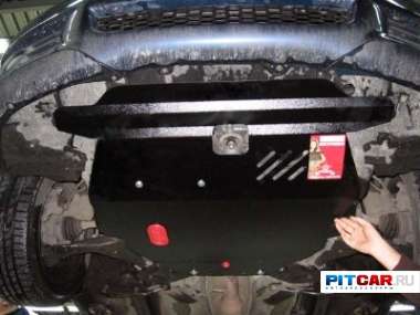 Защита картера и КПП для Toyota Corolla VERSO (2004-2009), Sheriff