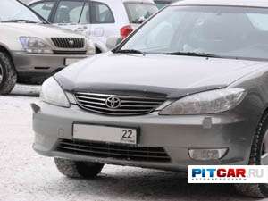 Дефлектор капота для Toyota Camry (2001-2003), черный, Sim