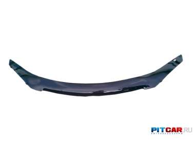 Дефлектор капота для Mitsubishi Pajero SPORT (2008-), черный, Vip-tuning Дефлектор капота для Mitsubishi Pajero SPORT (2008-), черный, Vip-tuning